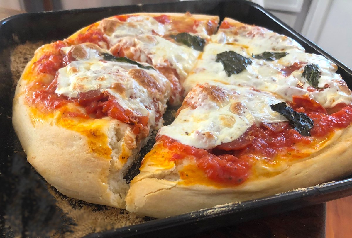 Best Chicago Pan Pizza Crust